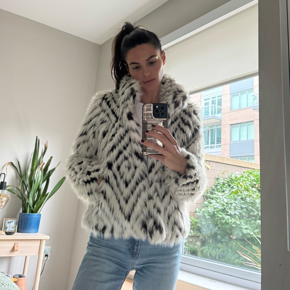 Abercrombie Faux Fur Jacket